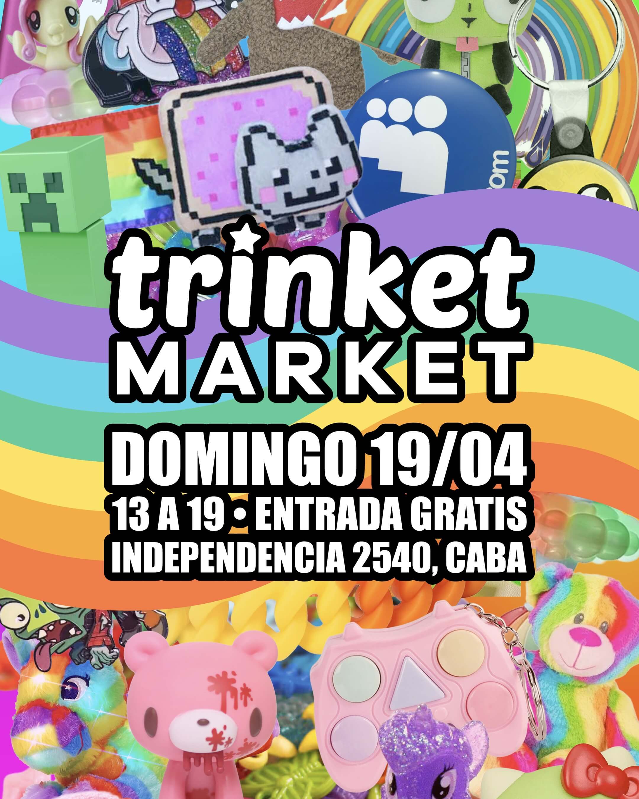 Mapa de stands - Trinket Market Abril 2026