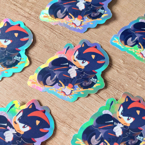 Sticker holográfico Shadow