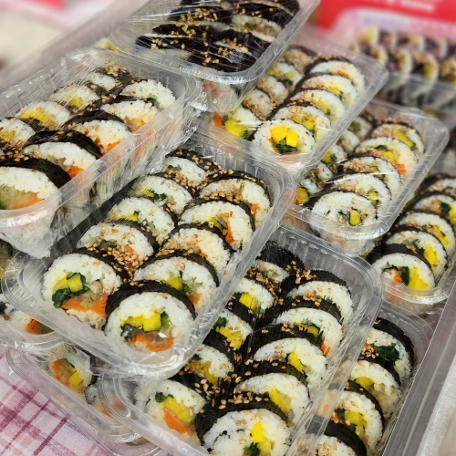 Kimbab de verduras