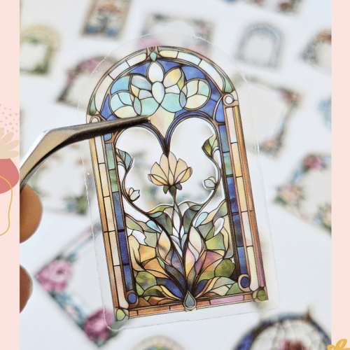 Stickers transparentes