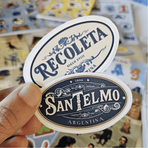 Stickers Barrios porteños
